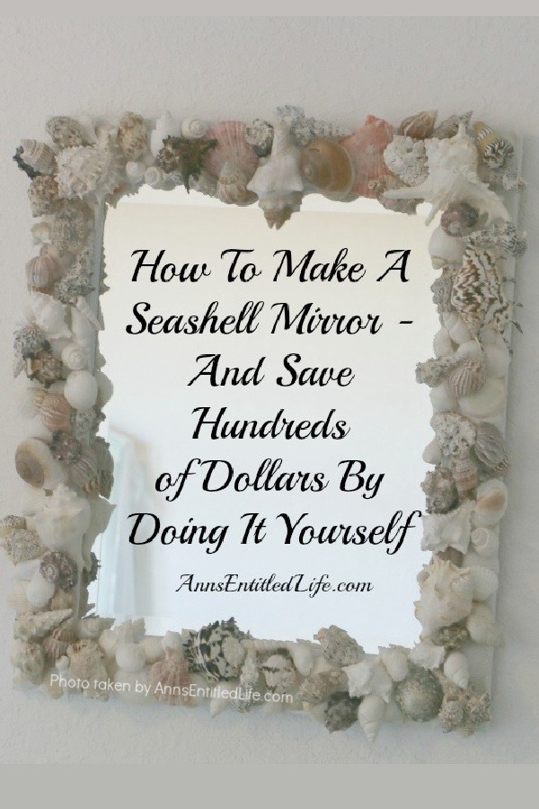 how to make a seashell mirror