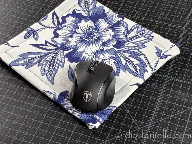 how to sew a mousepad
