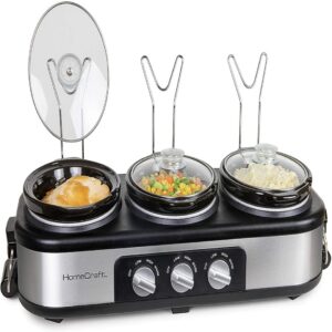 oval slow cooker buffet