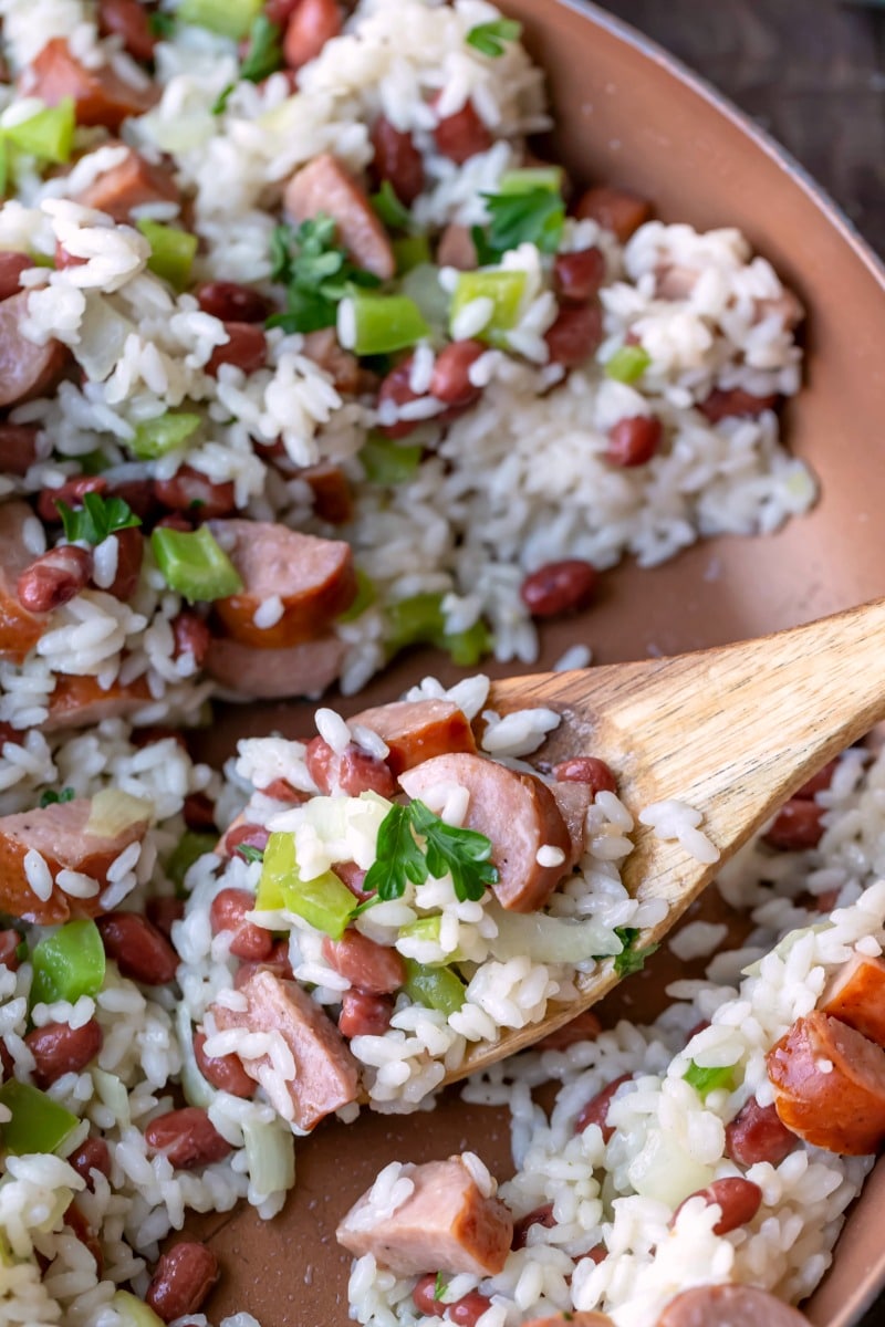 red beans and rice skillet