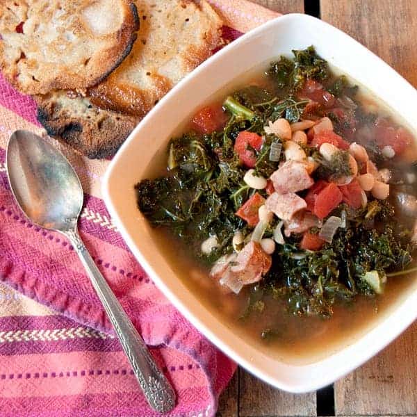 sausage and kale oup