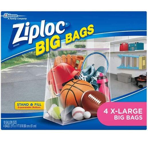 ziploc big bags clothes and blanket storage bags, xl