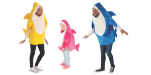 baby shark costumes for family