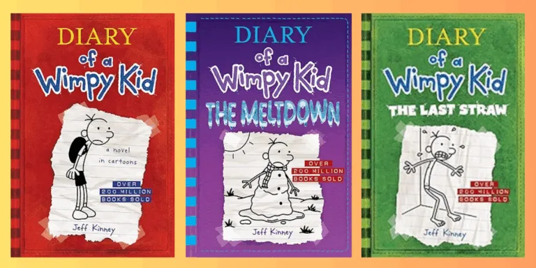 Diary of a Wimpy Kid book covers