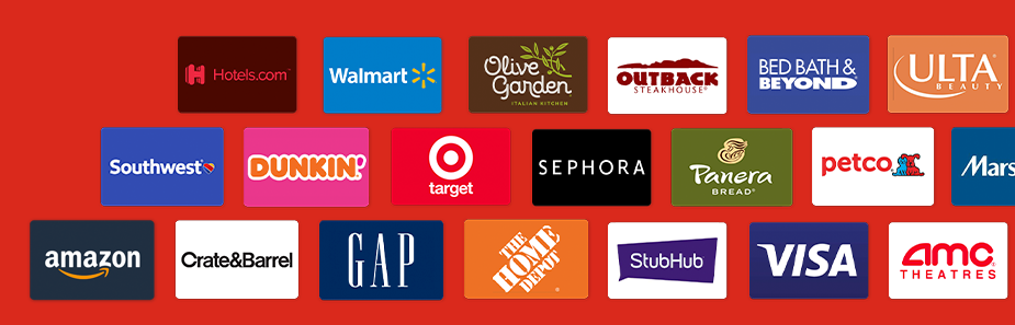 fetch gift card options