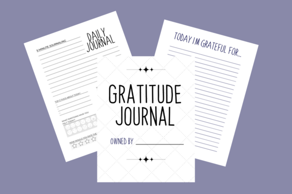 Free Printable Gratitude Journal Pages + Tips to Starting a Journal ...