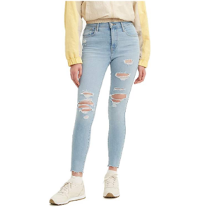 levis skinny 701 jeans with rips