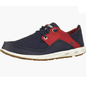 red blue men columbia shoe