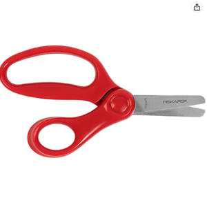 red fiskars scissors