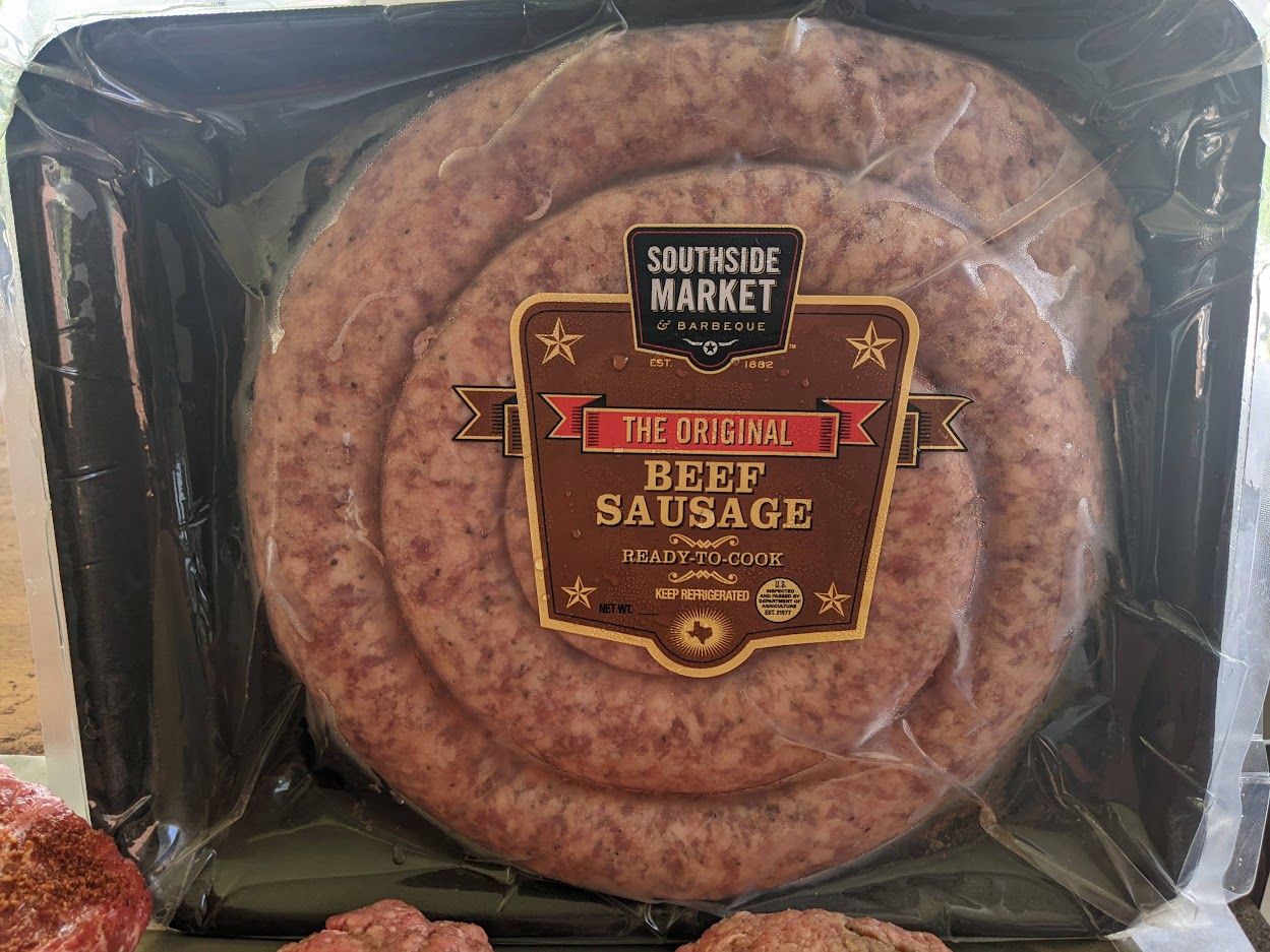 southside market beef sausage