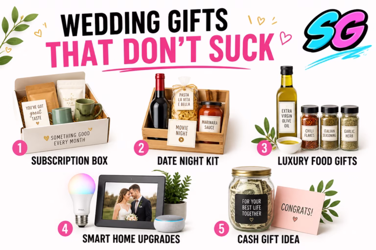 wedding gifts that don't suck