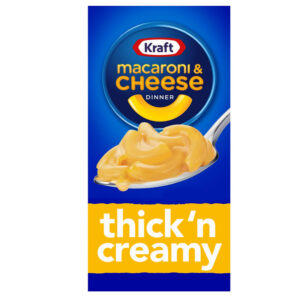 kraft thick 'n creamy macaroni & cheese dinner