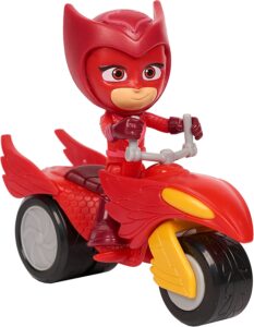 pj masks super moon adventure space rover, owlette