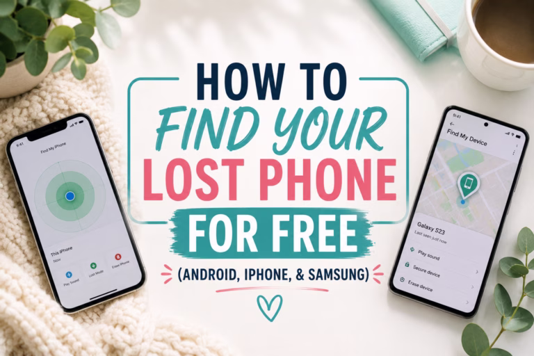 how to find your phone for free