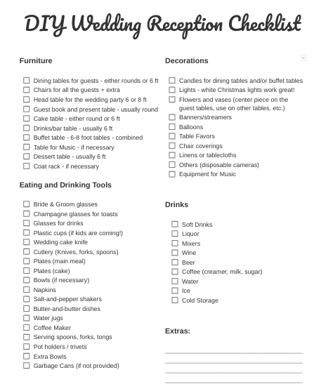 How to Cater Your Own Wedding and Save Big + FREE Checklist! | SwagGrabber