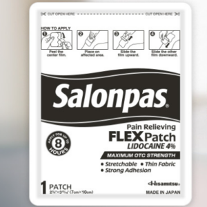 free salonpas pain relieving flex patch sample