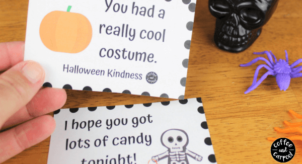 halloween kindness notes