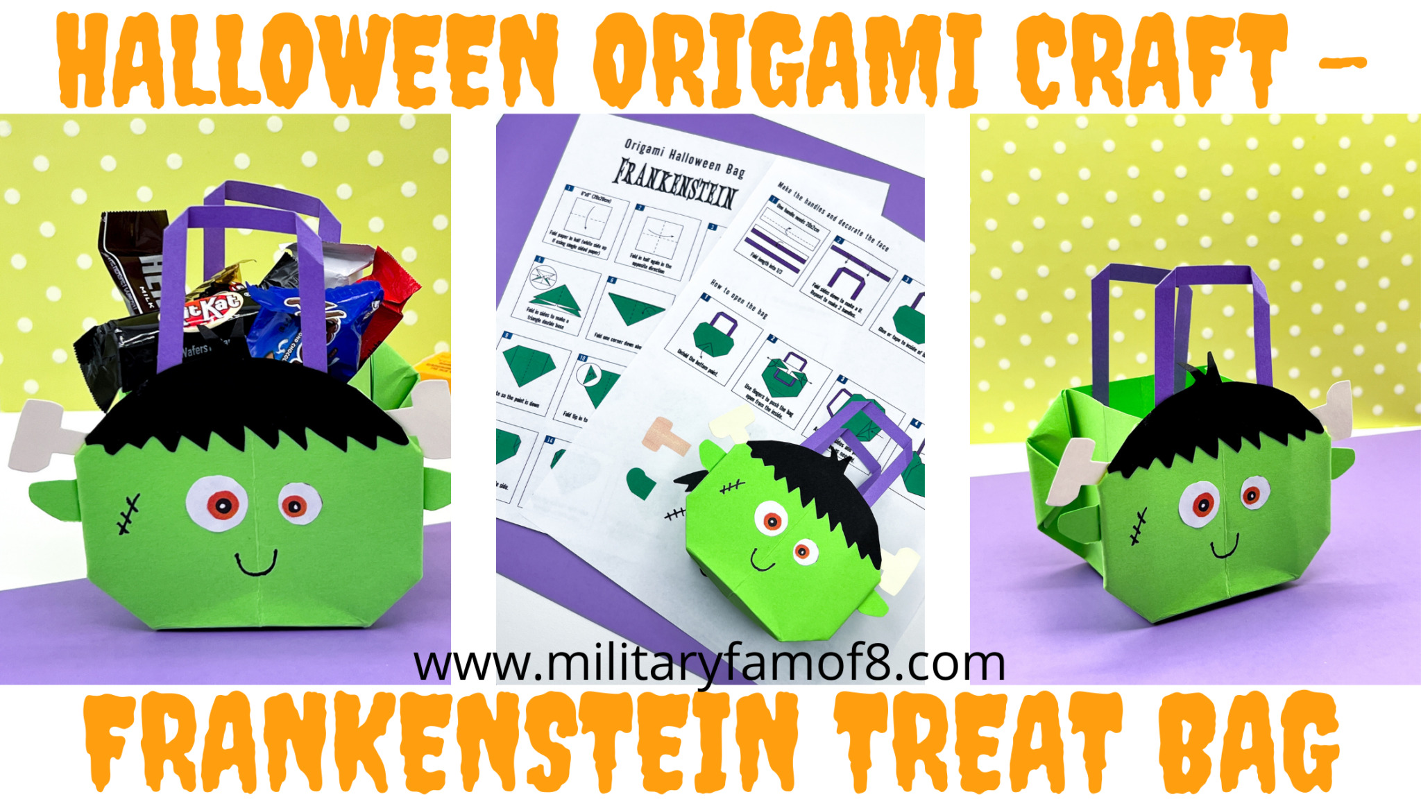 halloween origami craft frankenstein treat bag1 2048x1152 1