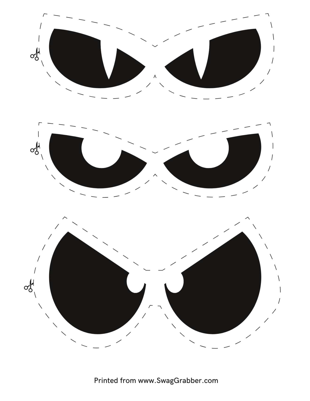 FREE Printable Halloween Pumpkin Stencil Templates SwagGrabber FREE Printable Halloween Pumpkin Stencil Templates SwagGrabber