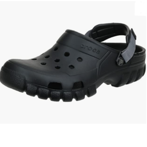 black offroad crocs