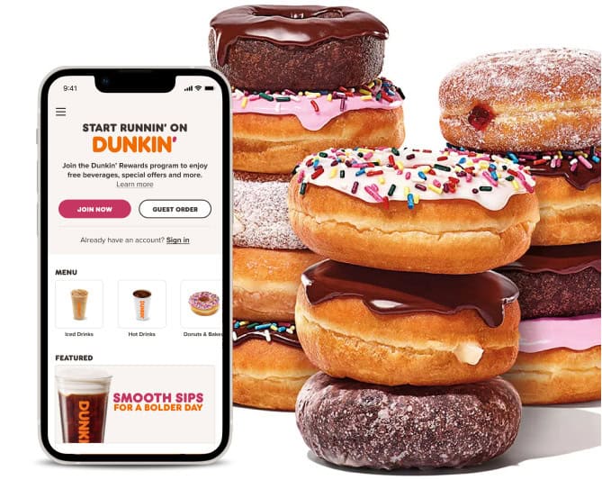 dunkin app