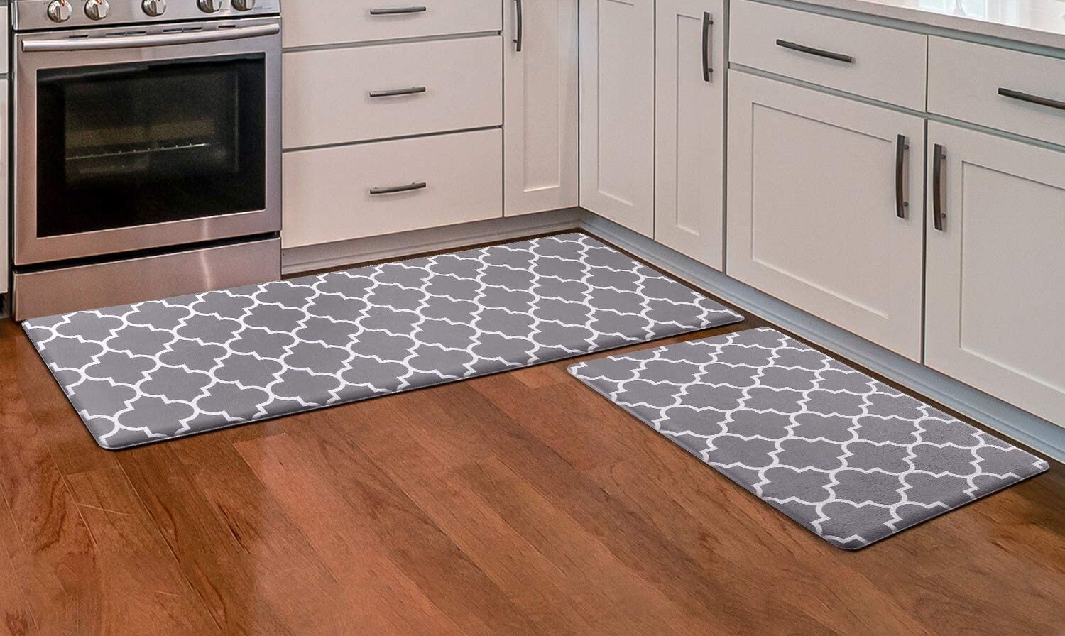 kitchen mats grey