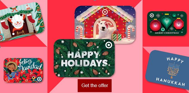target holiday gift card deal 2022