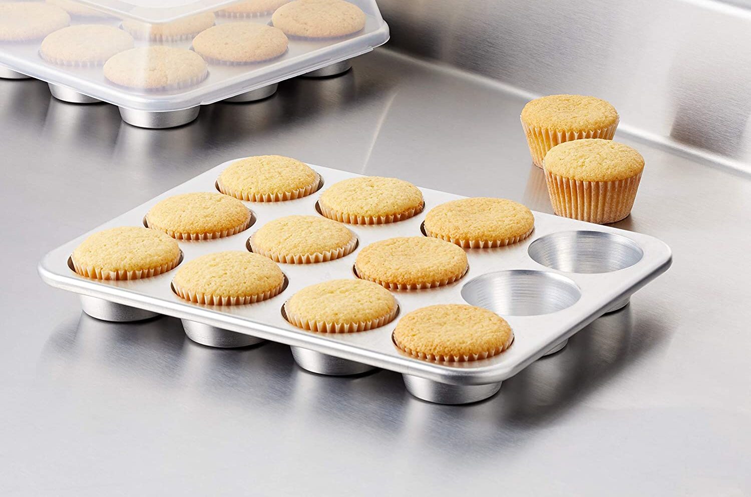 amazoncommercial aluminum muffin pan
