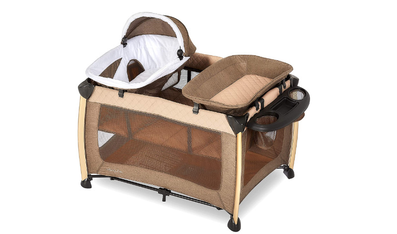dream on me princeton deluxe nap 'n pack play yard