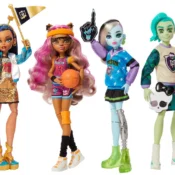 monster high doll 6 pack, ghoul spirit sporty collection