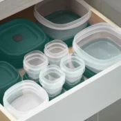 rubbermaid easyfindlids 26 piece plastic food storage container set