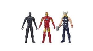 avengers 3 piece set thor iron man panther
