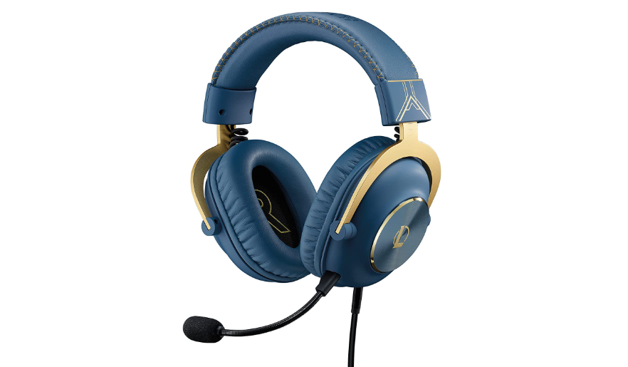 blue headphones voce