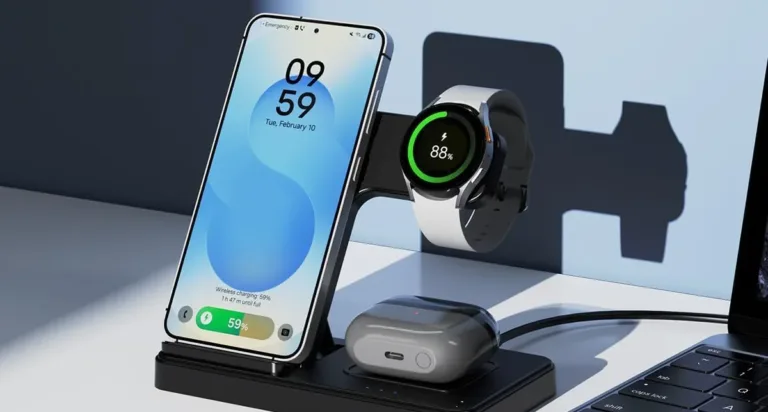 samsung 3 in 1 foldable wireless charging station