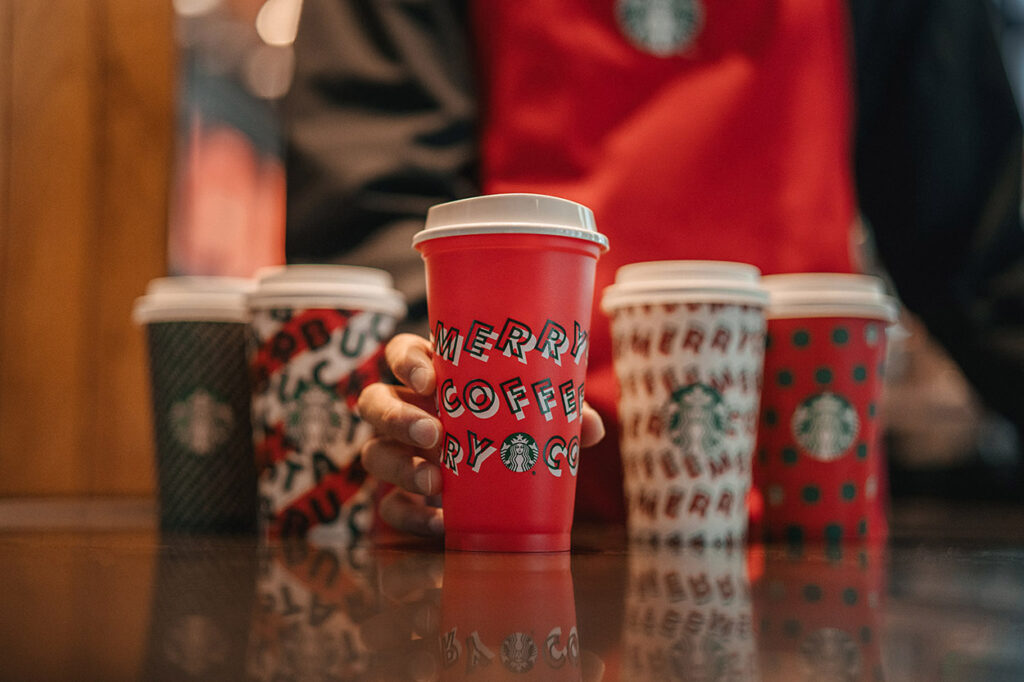 2019 starbucks holiday cups.