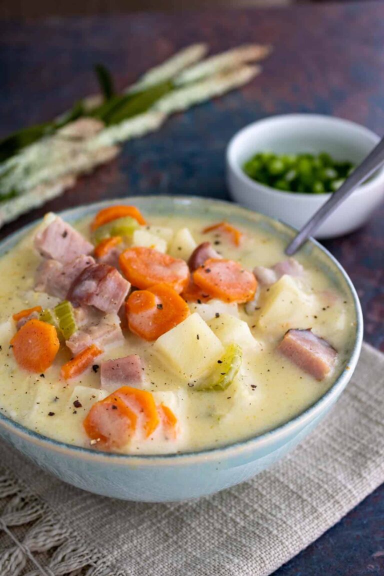 ham and potato soup crock pot