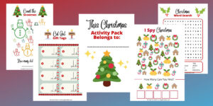 christmas activity pack