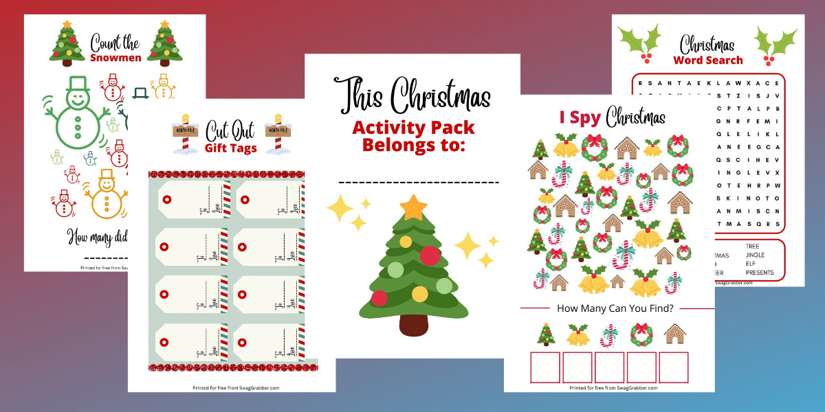 christmas activity pack