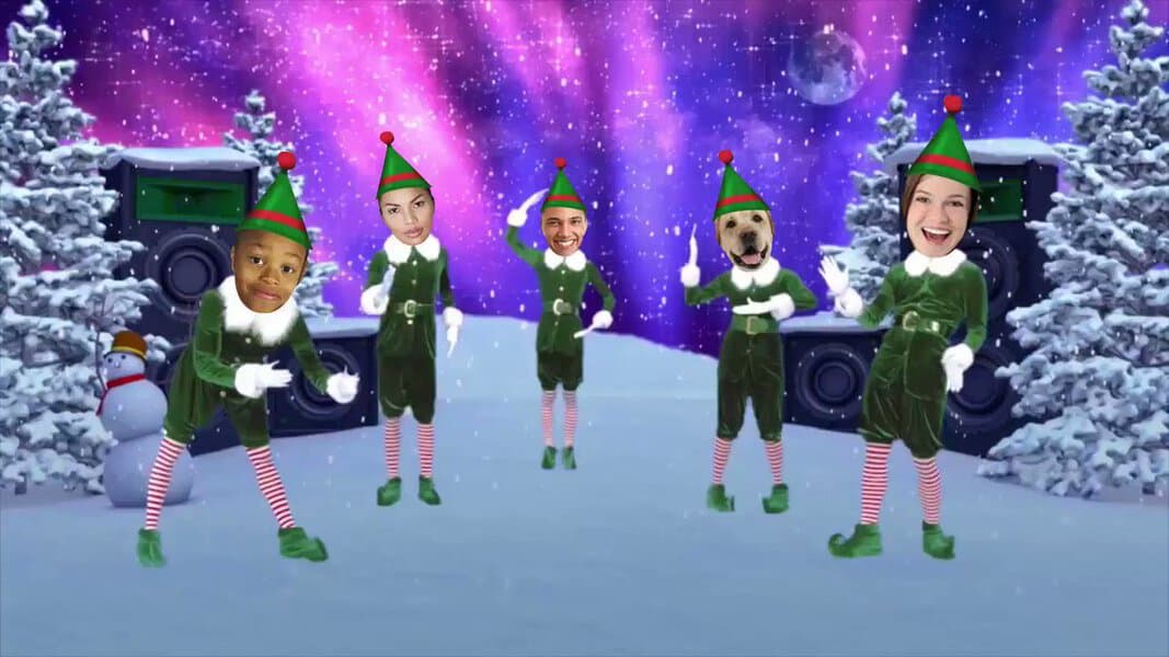 elf yourself image