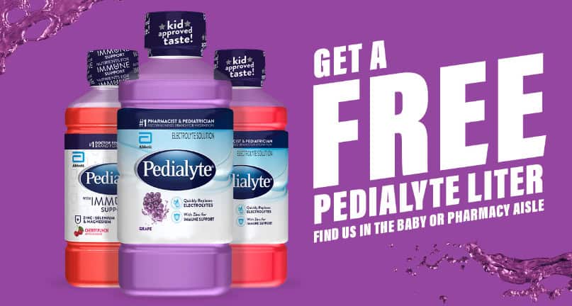 free pedialyte at walmart