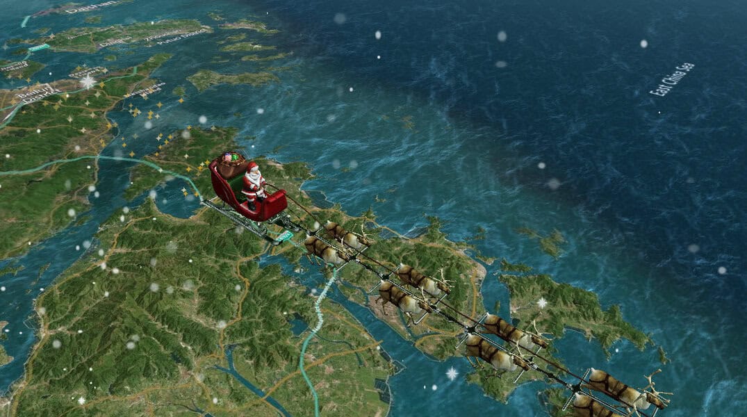 norad santa tracker