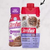 slimfast shakes chocolate