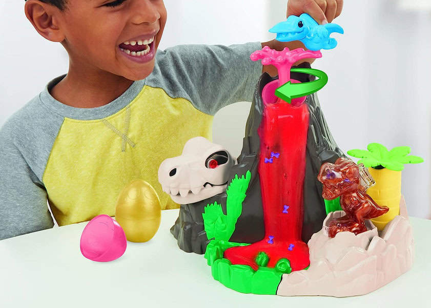 play doh slime dino crew