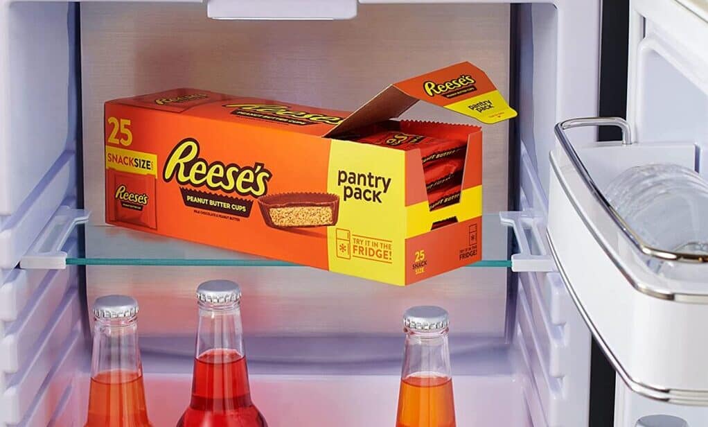 reese's milk chocolate and peanut butter snack size cups