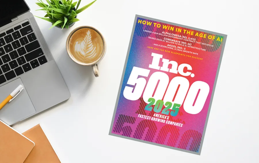 Inc. 5000 magazine cover 2025 edition
