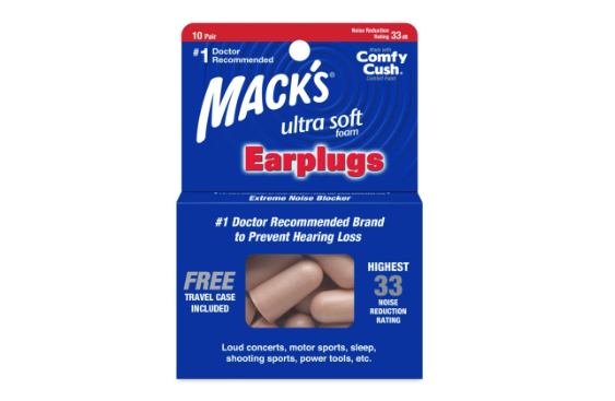 free macks ear plugs