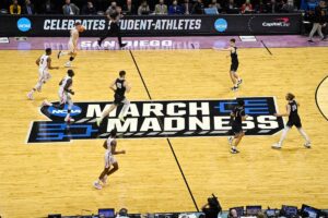 march madness court