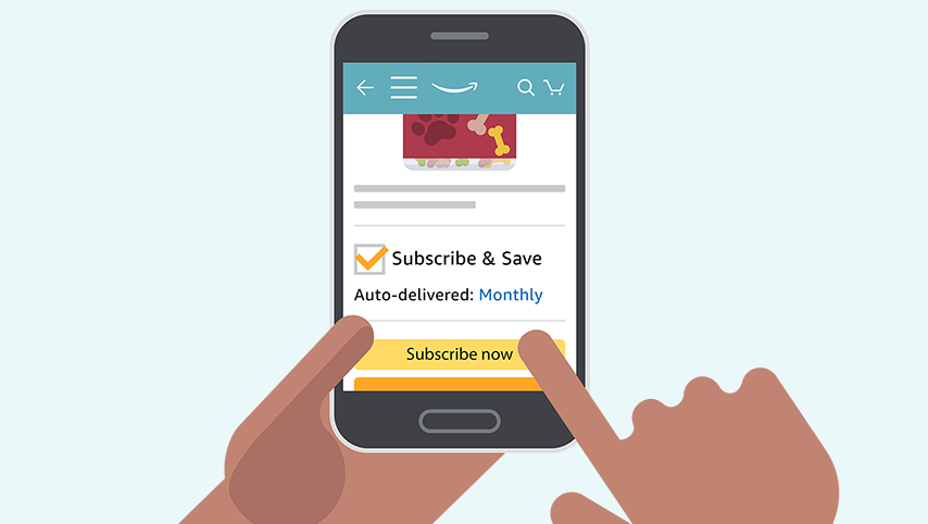 amazon subscribe and save app