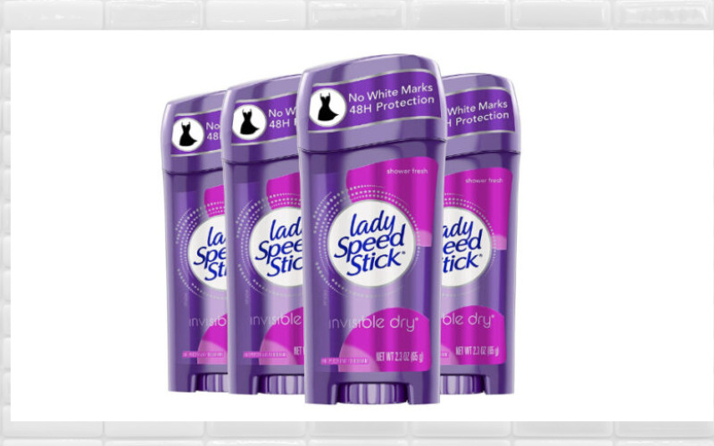 4 pack of lady speed stick