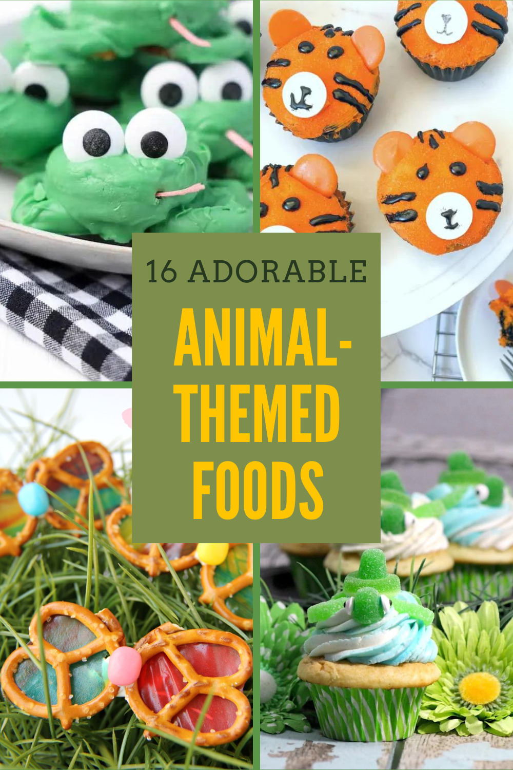 adorable animal themed foods